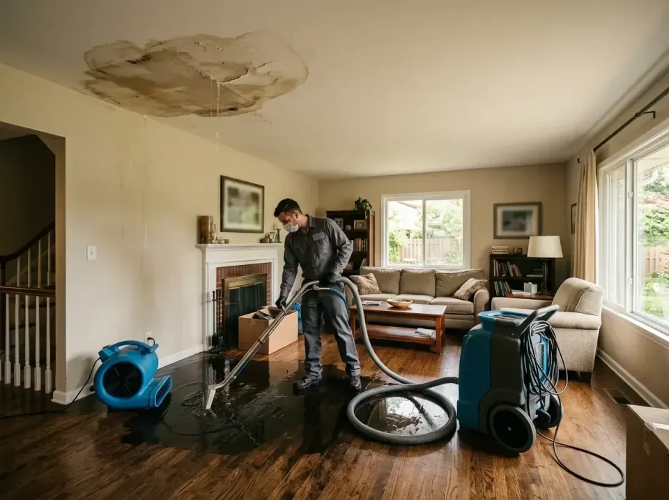 attic-pipe-burst-ceiling-drip-008 — frequently asked questions, Water Damage Restoration & Carpet Care in Bridge City, TX